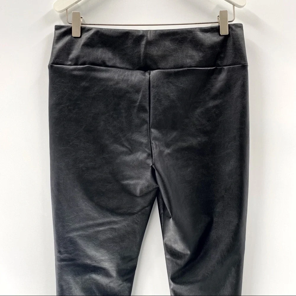 Kendall + Kylie Black Faux Leather Leggings - Picture 5 of 10